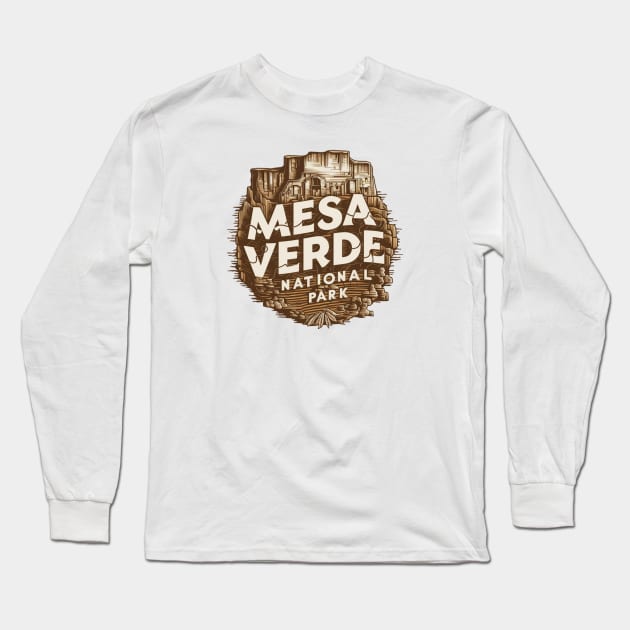 Mesa Verde Long Sleeve T-Shirt by Perspektiva